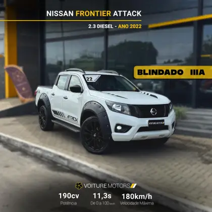 NISSAN FRONTIER 2.3 16V TURBO DIESEL ATTACK CD 4X4 AUTOMÁTICO