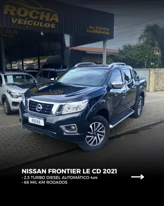 NISSAN FRONTIER 2.3 16V TURBO DIESEL LE CD 4X4 AUTOMÁTICO