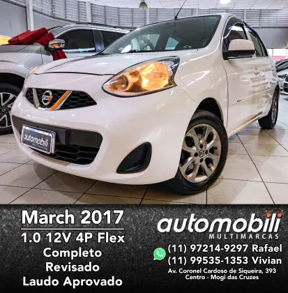 NISSAN MARCH 1.0 S 12V FLEX 4P MANUAL