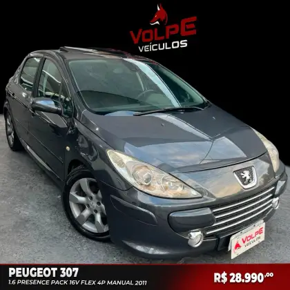 PEUGEOT 307 1.6 PRESENCE PACK 16V FLEX 4P MANUAL