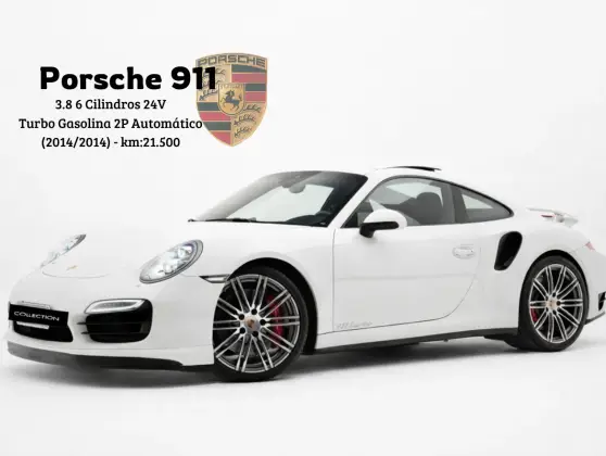 PORSCHE 911 3.8 6 CILINDROS 24V TURBO GASOLINA 2P AUTOMÁTICO