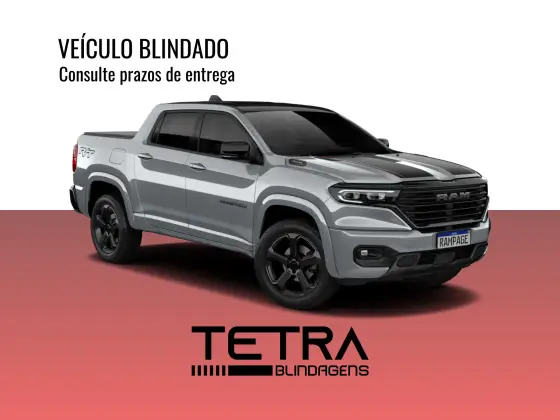 RAM RAMPAGE 2.0 HURRICANE 4 TURBO GASOLINA R/T 4X4 AUTOMÁTICO