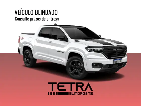 RAM RAMPAGE 2.0 HURRICANE 4 TURBO GASOLINA R/T 4X4 AUTOMÁTICO