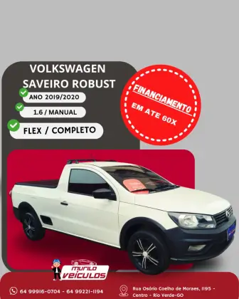 VOLKSWAGEN SAVEIRO 1.6 MSI ROBUST CS 8V FLEX 2P MANUAL