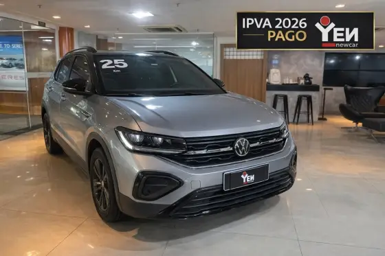 VOLKSWAGEN T-CROSS 1.4 250 TSI TOTAL FLEX HIGHLINE AUTOMÁTICO