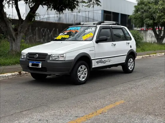 FIAT UNO 1.0 MPI MILLE WAY ECONOMY 8V FLEX 4P MANUAL