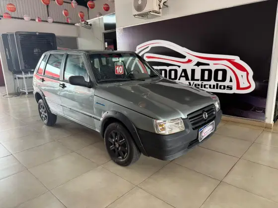 FIAT UNO 1.0 MPI MILLE WAY ECONOMY 8V FLEX 4P MANUAL