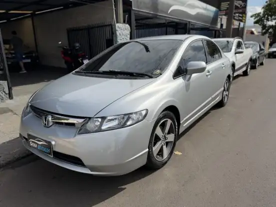 HONDA-CIVIC-1.8 LXS 16V FLEX 4P MANUAL HONDA-CIVIC-2007
