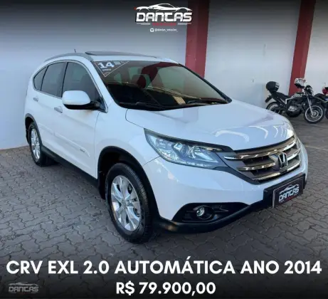 HONDA CRV 2.0 EXL 4X2 16V FLEX 4P AUTOMÁTICO