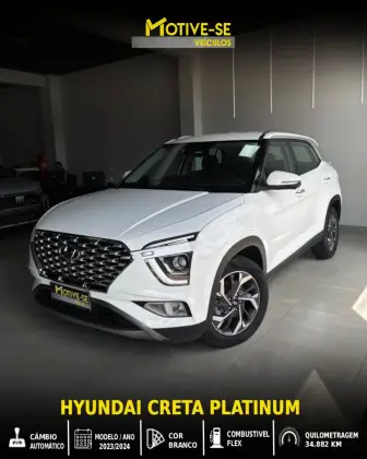 HYUNDAI CRETA 1.0 TGDI FLEX PLATINUM AUTOMÁTICO