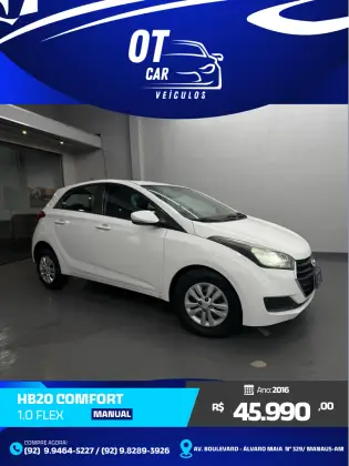 HYUNDAI HB20 1.0 COMFORT 12V FLEX 4P MANUAL