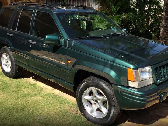 JEEP-GRAND CHEROKEE-5.9 LIMITED LX 4X4 V8 16V GASOLINA 4P AUTOMÁTICO JEEP-GRAND CHEROKEE-1998