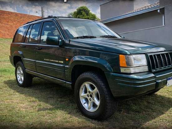 JEEP-GRAND CHEROKEE-5.9 LIMITED LX 4X4 V8 16V GASOLINA 4P AUTOMÁTICO JEEP-GRAND CHEROKEE-1998