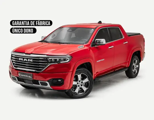 RAM RAMPAGE 2.0 HURRICANE 4 TURBO GASOLINA LARAMIE 4X4 AUTOMÁTICO