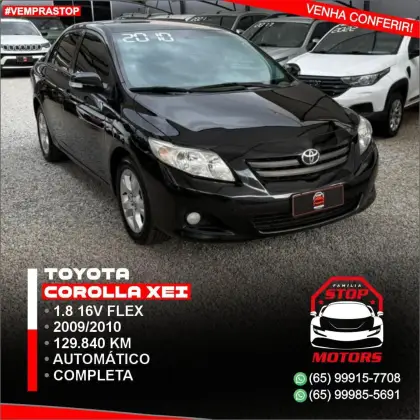 TOYOTA COROLLA 1.8 XEI 16V FLEX 4P AUTOMÁTICO