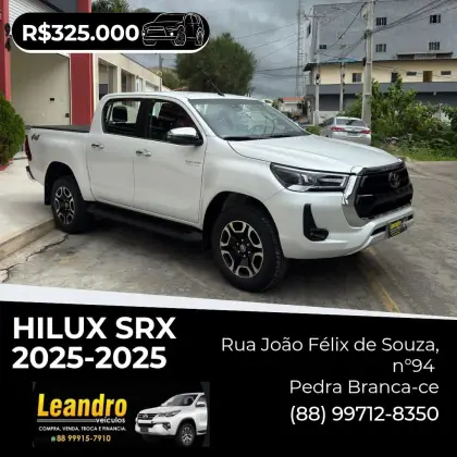 TOYOTA HILUX 2.8 D-4D TURBO DIESEL CD SRX 4X4 AUTOMÁTICO
