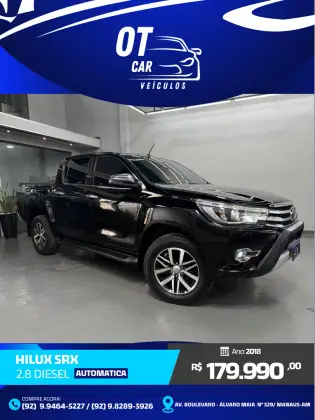 TOYOTA HILUX 2.8 SRX 4X4 CD 16V DIESEL 4P AUTOMÁTICO