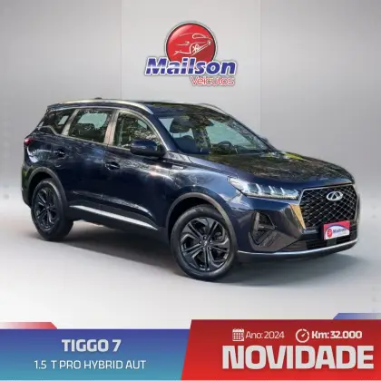 CAOA CHERY TIGGO 7 PRO 1.5 TCI FLEX HYBRID MAX DRIVE CVT