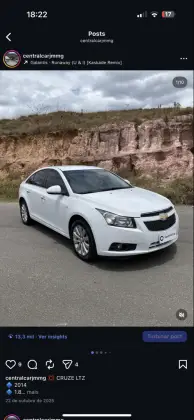 CHEVROLET CRUZE 1.8 LTZ 16V FLEX 4P AUTOMÁTICO