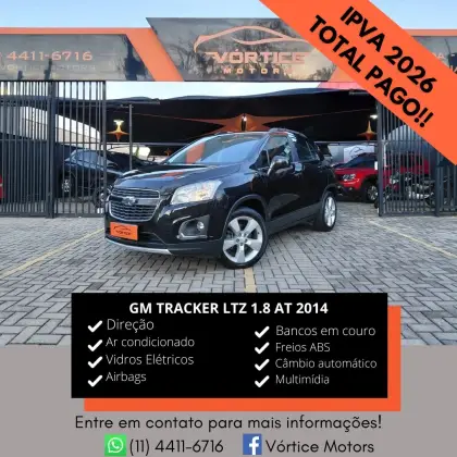 CHEVROLET TRACKER 1.8 MPFI LTZ 4X2 16V FLEX 4P AUTOMÁTICO