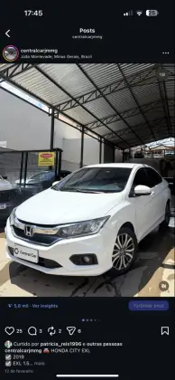 HONDA CITY 1.5 EXL 16V FLEX 4P AUTOMÁTICO