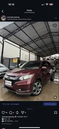 HONDA HR-V 1.8 16V FLEX EXL 4P AUTOMÁTICO