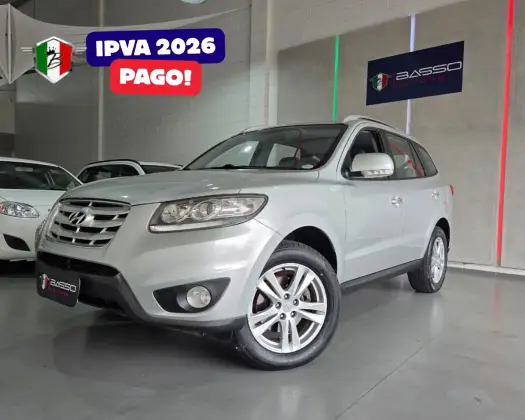 HYUNDAI SANTA FÉ 3.5 MPFI GLS 7 LUGARES V6 24V 285CV GASOLINA 4P AUTOMÁTICO HYUNDAI SANTA FÉ 3.5 MPFI GLS 7 LUGARES V6 24V 285CV GASOLINA 4P AUTOMÁTICO