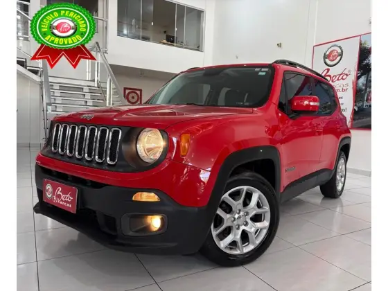 JEEP RENEGADE 1.8 16V FLEX LONGITUDE 4P AUTOMÁTICO