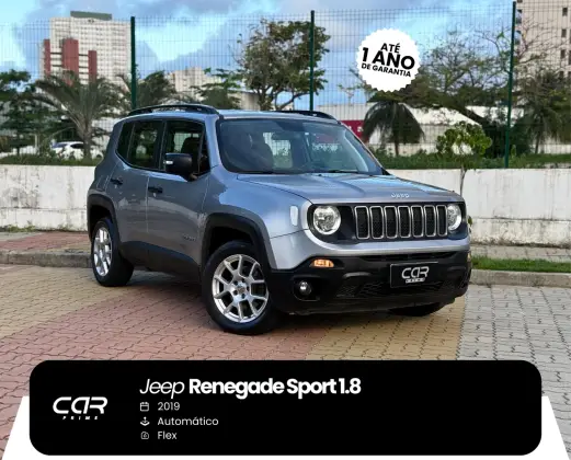 JEEP RENEGADE 1.8 16V FLEX SPORT 4P AUTOMÁTICO
