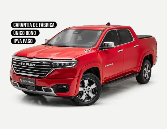 RAM RAMPAGE 2.0 HURRICANE 4 TURBO GASOLINA LARAMIE 4X4 AUTOMÁTICO
