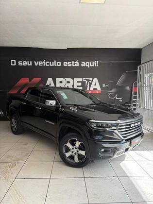 RAM RAMPAGE 2024 2.0 HURRICANE 4 TURBO GASOLINA LARAMIE 4X4 AUTOMÁTICO