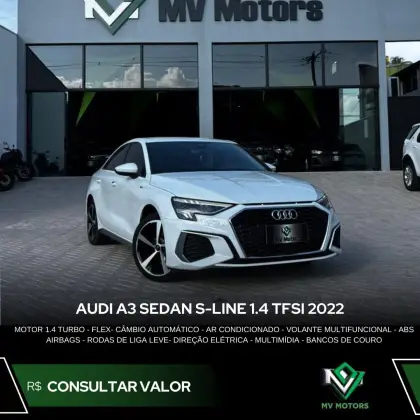 AUDI A3 1.4 35 TFSI GASOLINA SEDAN S LINE LIMITED TIPTRONIC