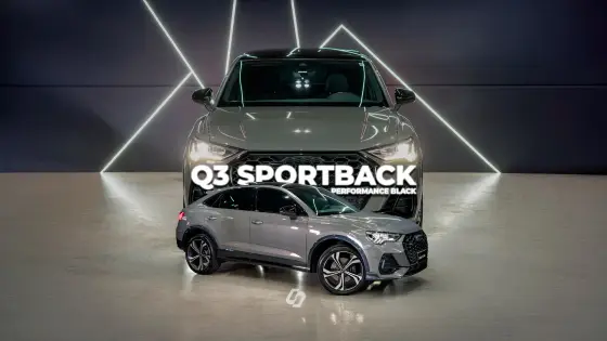AUDI Q3 2.0 40 TFSI GASOLINA SPORTBACK PERFORMANCE BLACK QUATTRO TIPTRONIC