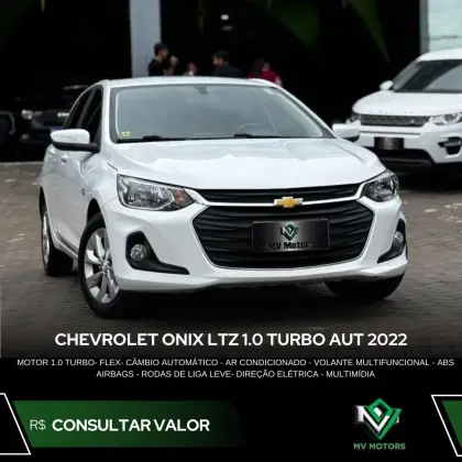 CHEVROLET ONIX 1.0 TURBO FLEX LTZ AUTOMÁTICO