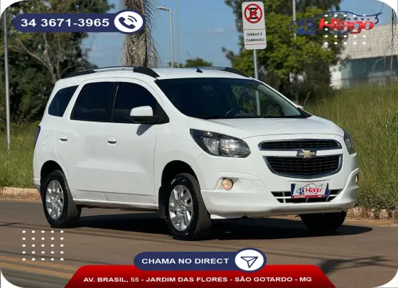 CHEVROLET SPIN 1.8 LTZ 8V FLEX 4P MANUAL