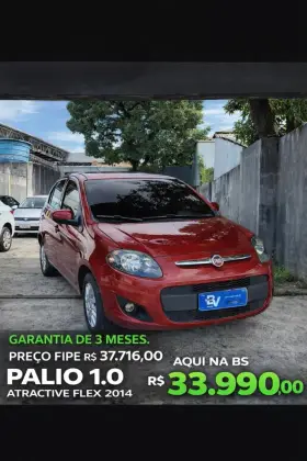 FIAT PALIO 1.0 MPI ATTRACTIVE 8V FLEX 4P MANUAL