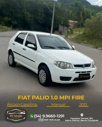 FIAT PALIO 1.0 MPI FIRE ECONOMY 8V FLEX 4P MANUAL