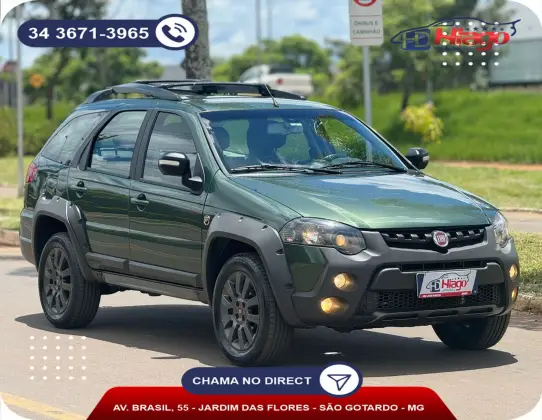 FIAT PALIO 1.8 MPI ADVENTURE WEEKEND 16V FLEX 4P AUTOMATIZADO
