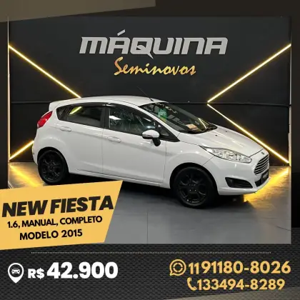 FORD FIESTA 1.6 SE HATCH 16V FLEX 4P MANUAL