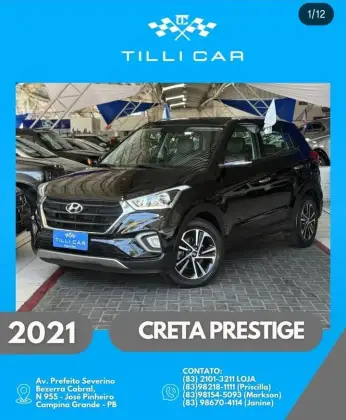HYUNDAI CRETA 2.0 16V FLEX PRESTIGE AUTOMÁTICO