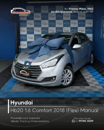 HYUNDAI HB20 1.6 COMFORT PLUS 16V FLEX 4P MANUAL