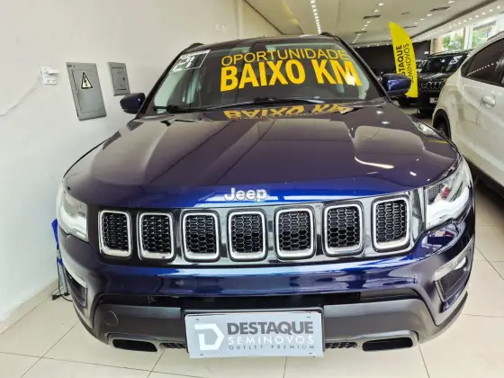 JEEP COMPASS 2.0 16V FLEX LONGITUDE AUTOMÁTICO JEEP COMPASS 2.0 16V FLEX LONGITUDE AUTOMÁTICO
