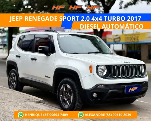 JEEP RENEGADE 2.0 16V TURBO DIESEL SPORT 4P 4X4 AUTOMÁTICO
