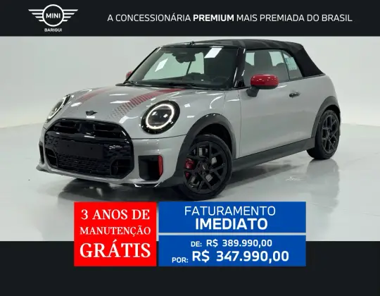 MINI COOPER 2.0 16V TWINPOWER GASOLINA JOHN COOPER WORKS CABRIO STEPTRONIC