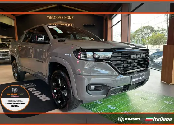 RAM RAMPAGE 2.0 HURRICANE 4 TURBO GASOLINA R/T 4X4 AUTOMÁTICO