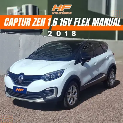 RENAULT CAPTUR 1.6 16V SCE FLEX ZEN MANUAL
