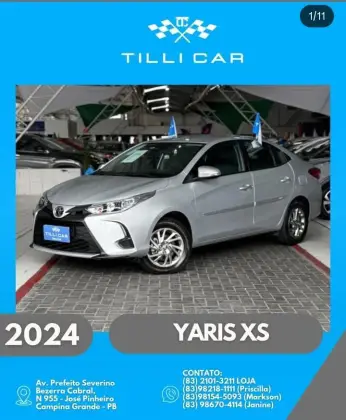 TOYOTA YARIS 1.5 16V FLEX SEDAN XS MULTIDRIVE