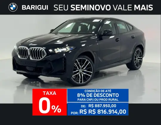BMW X6 3.0 TWINPOWER GASOLINA XDRIVE40I M SPORT AUTOMÁTICO