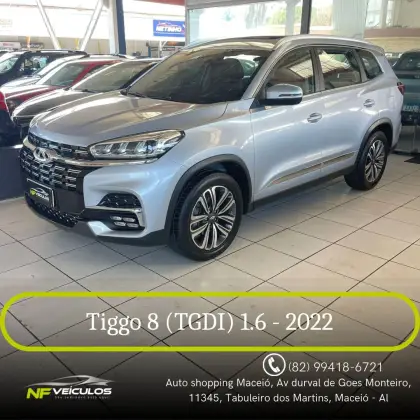 CAOA CHERY TIGGO 8 1.6 TGDI GASOLINA TXS DCT