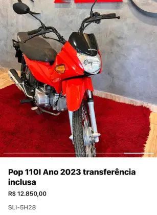 HONDA POP 110i 